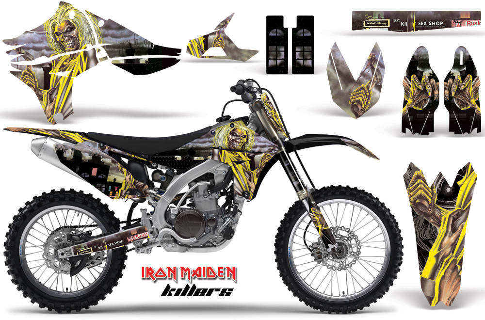 Yamaha YZ450F 2010 Graphics IRON MAIDEN-KILLERS-NP